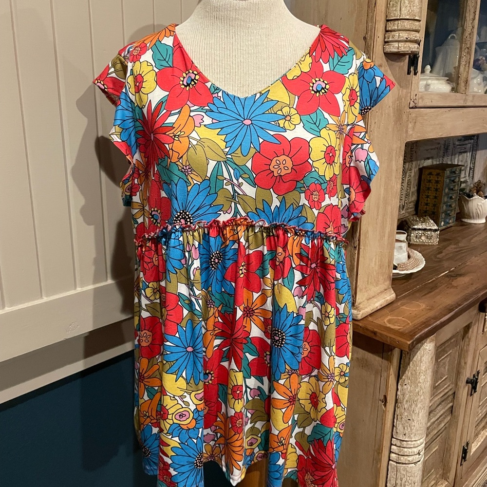 Floral Multicolor Shirt